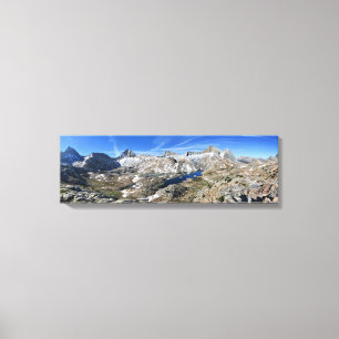 Vee Lake van High Aboe - Sierra Canvas Afdruk