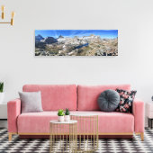 Vee Lake van High Aboe - Sierra Canvas Afdruk (Insitu (Woonkamer))