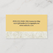 Vee op het platteland visitekaartje (Achterkant)