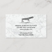 Vee Snijdiagram | Houten Achtergrond Visitekaartje (Achterkant)