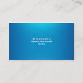 veeartsenijkundige visitekaartjes voor blauwe geze (Achterkant)