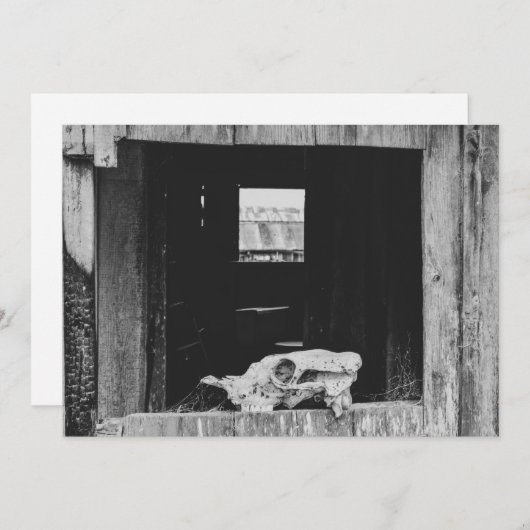 veeboerderij feestdagenkaart (Voorkant / Achterkant)