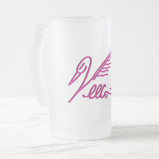 vEEc Champion-Mok Matglas Bierpul (Voorkant links)