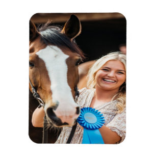 Veedieren Show Paard Foto Aanpassen Magneet