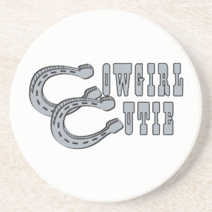 Veedrijfster Cutie Zandsteen Onderzetter