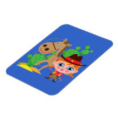 Veedrijfster en Paard Magneet (Linkerzijde)