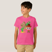 Veedrijfster en Paard T-shirt (Voorkant volledig)