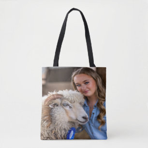 Veefokkerij Schaap Foto Aanpassen Tote Bag