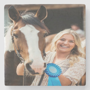Veefoto Show Paard Foto Aanpassen Stenen Onderzetter