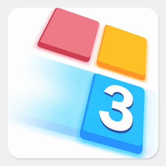 Veeg 3 Sticker (Voorkant)