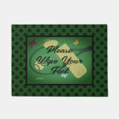 Veeg alsjeblieft je voeten cool tennis welkomstdoo deurmat (Voorkant)