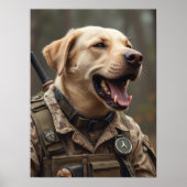 Veeg die grijns weg, maak die tuin schoon poster (Voorkant)