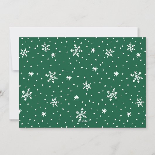 Veeg en glimlach: een jaar in wc-rollen en foto's feestdagenkaart (Achterkant)