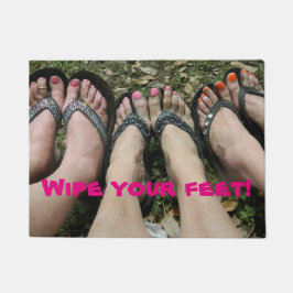 Veeg je Feet Dedoor Matt af Deurmat