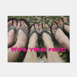 Veeg je Feet Dedoor Matt af Deurmat