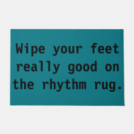 Veeg je Feet echt goed op de Rhythm Rug Deurmat