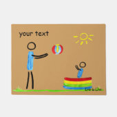 veeg je feets af deurmat (Voorkant)