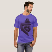 Veeg je neus grap t-shirt (Voorkant volledig)