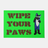 veeg je poetsmat af deurmat (Voorkant)