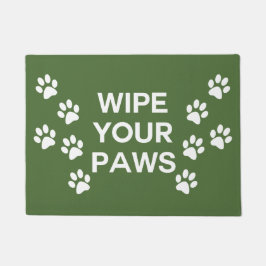 Veeg je poten af deurmat