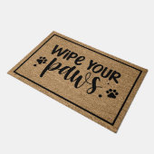 Veeg je poten af deurmat (Schuin)