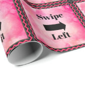 Veeg links inpakpapier (Rol Hoek)