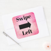 Veeg Links Sticker (Envelop)