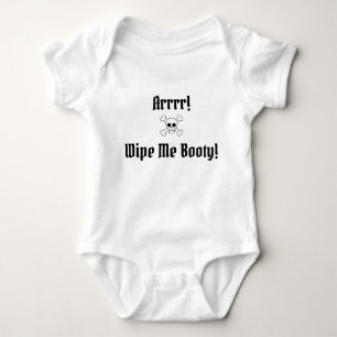 Veeg me Booty af! Baby Pirate Romper