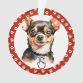 VEEG NAAR RECHTS - Zie achterkant ... Keramische o Ornament (voorkant)