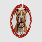 VEEG NAAR RECHTS - Zie achterkant ... Keramische o Ornament (voorkant)