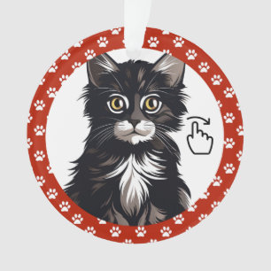 VEEG NAAR RECHTS - Zie achterkant ... Keramische o Ornament