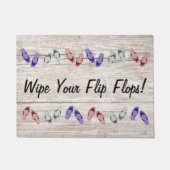 Veeg uw Teenslippers deurmat af (Voorkant)