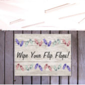 Veeg uw Teenslippers deurmat af