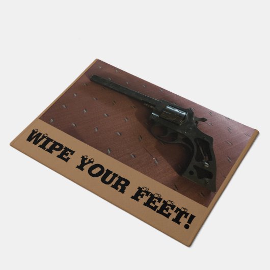 Veeg uw welkomstdeur van de deur af deurmat (Schuin)