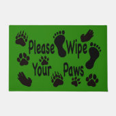 Veeg uw zwenkdeuren alstublieft af deurmat (Voorkant)