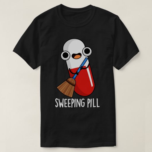 veegpil grappig medicijn woordspeling t-shirt (Design voorkant)