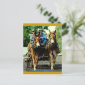 veehouder via show van het trekpaard briefkaart (Staand voorkant)