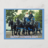 veehouder via show van het trekpaard briefkaart (Voorkant)