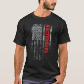 Veehouders Vlag  veilingmeester  T-shirt (Voorkant)