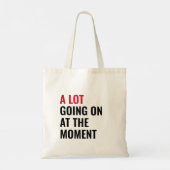 Veel Aan De Hand Op Het Moment Eras-concerttournee Tote Bag (Achterkant)