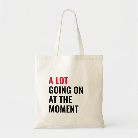 Veel Aan De Hand Op Het Moment Eras-concerttournee Tote Bag (Voorkant)