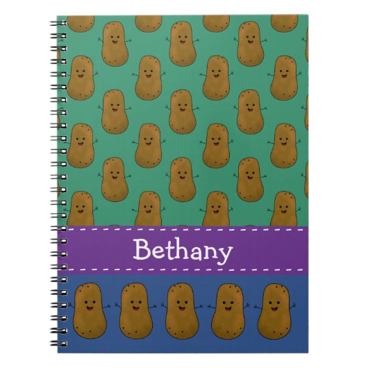 Veel aardappelen op maat notitieboek (Voorkant)