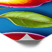 Veel appelvrucht schilderijen, in het midden poster (Hoek)