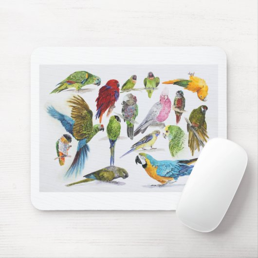 Veel artikelen op veel cadeautjes en veel cadeaus muismat (Met muis)