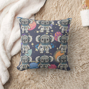 Veel Astronaut Koala Cartoon Print Kussen