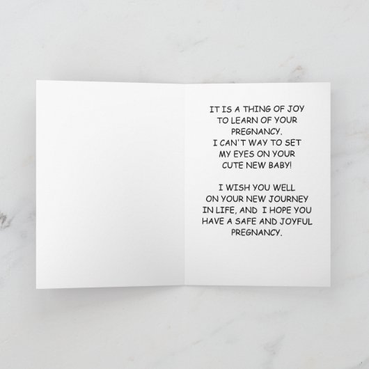 Veel baby's gefeliciteerd kaart (Binnen)