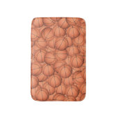 Veel Basketballen Badmat (Voorkant Verticaal)