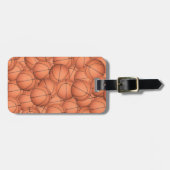 Veel Basketballen Bagagelabel (Voorkant horizontaal)