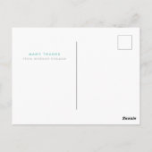 Veel Bedankt  Dank u Briefkaart (Achterkant)