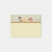 Veel Bedankt Pilgrim en Native Grateful Samen Post-it® Notes (Voorkant)